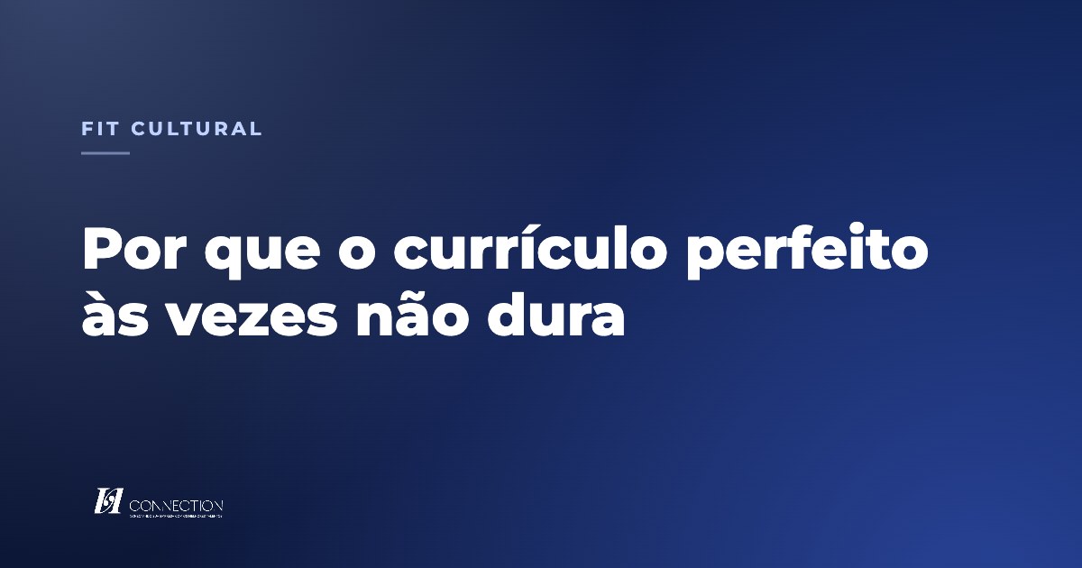 Capa do artigo sobre fit cultural no recrutamento
